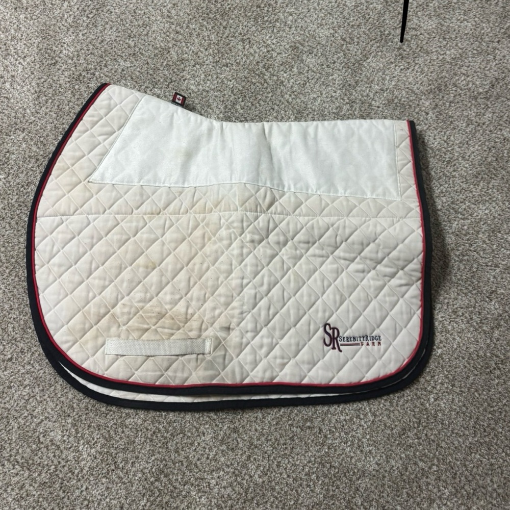 ogilvy equestrian jump friction free saddle pad